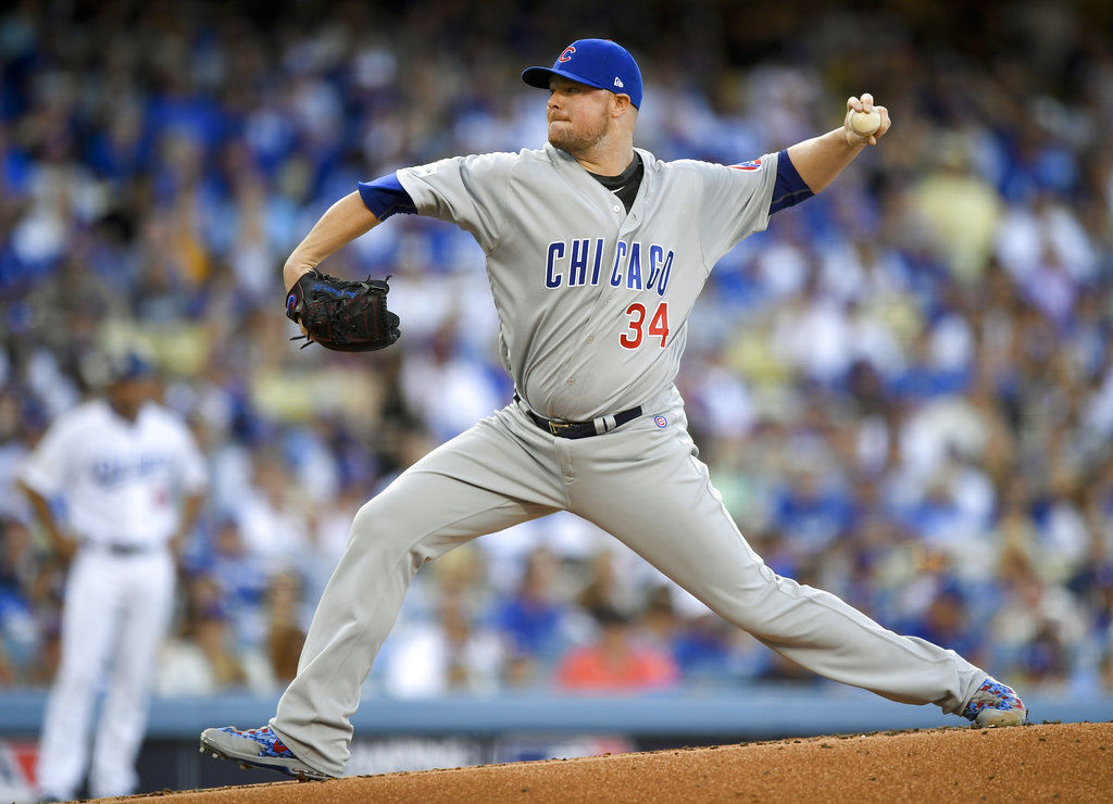 NLCS Cubs Dodgers Baseball